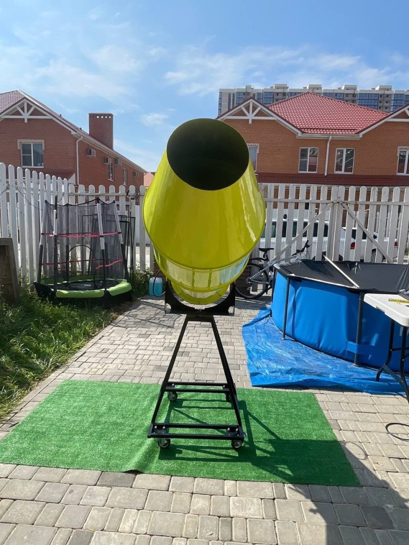 Пенная пушка Nova foam Saturn Pro-max 4000-1100P. Увеличенный конус. Вылет пены 21 м