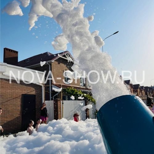 Пенная пушка Nova foam Saturn Pro-max 4000-1100P. Увеличенный конус. Вылет пены 21 м